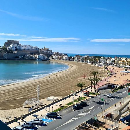 Apartamento Loft Primera Linea De Playa, Vistas Altas Mar Y Castillo Peñíscola Dış mekan fotoğraf