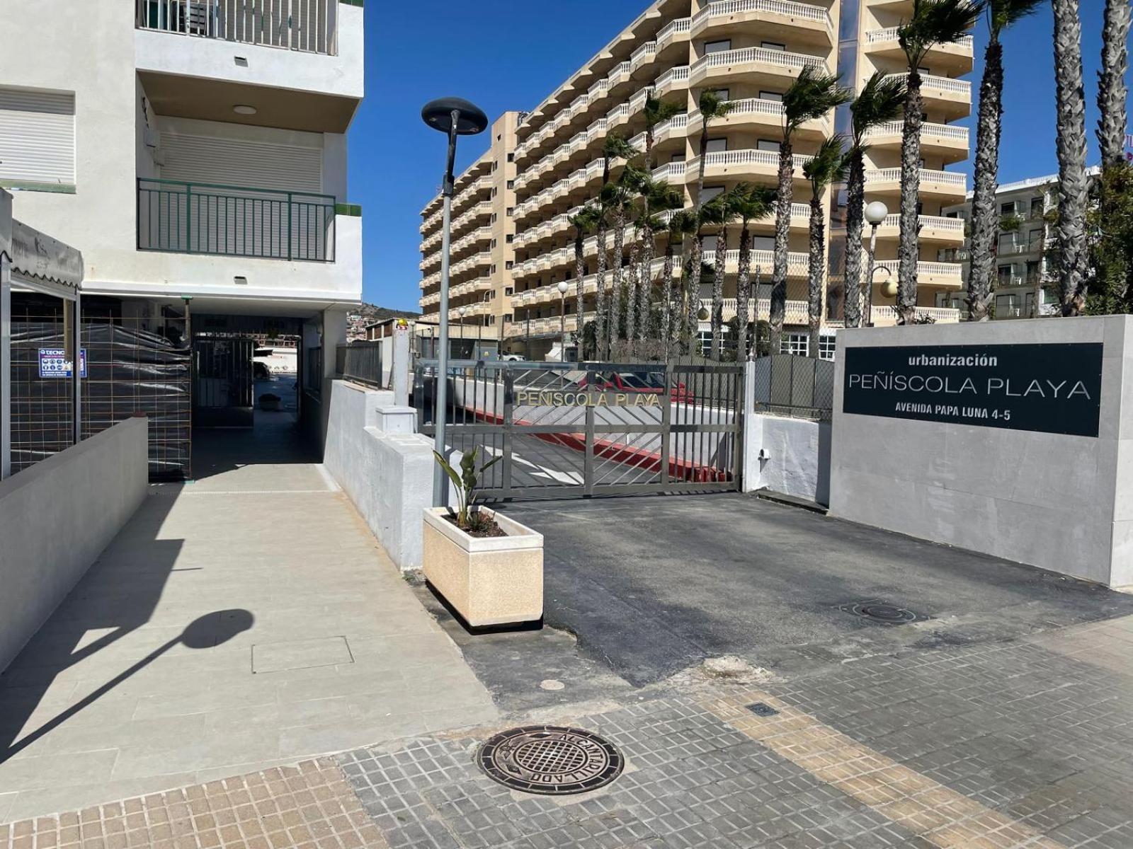 Apartamento Loft Primera Linea De Playa, Vistas Altas Mar Y Castillo Peñíscola Dış mekan fotoğraf